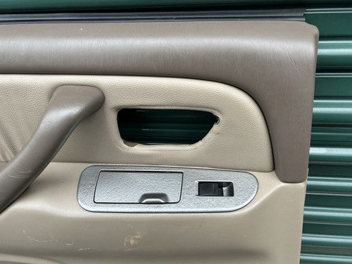 2001-2007 Toyota Sequoia Rear Left Driver Side Door Panel Trim TAN OEM