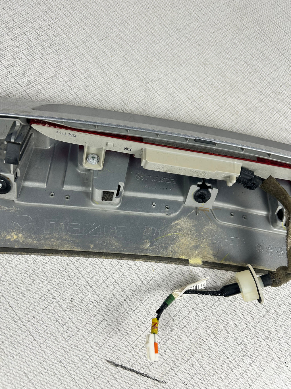 Mazda Cx-9 CX9 Rear Lift Gate Spoiler Third Brake Light 2007-2015 OEM Color 38P