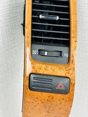 03-09 Lexus GX470 Left Dash Air Vent Trim Panel W/ Hazard Switch *Broken Tabs*