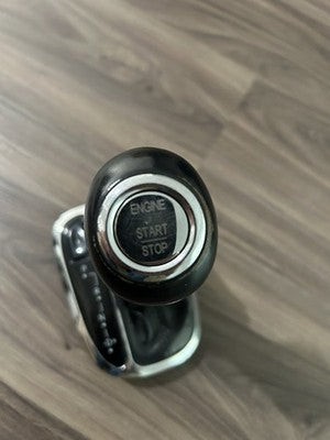 2001-2009 Mercedes W203 W209 C CLK550 Gear Shifter Knob Boot Key Less Go OEM