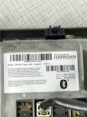 2014-2018 Grand Cherokee OEM VP4 Media Radio Center UConnect LCD Screen 68270661AF