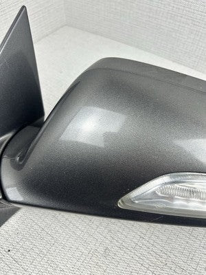 2007 2008 Acura TL Left Driver Side View Door Mirror Turn Signal OEM Gray NH737M