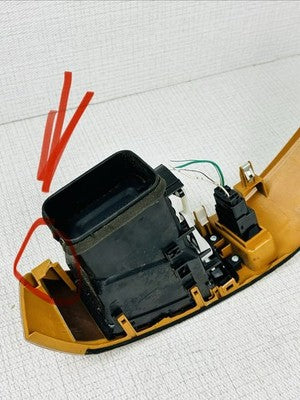 03-09 Lexus GX470 Left Dash Air Vent Trim Panel W/ Hazard Switch *Broken Tabs*