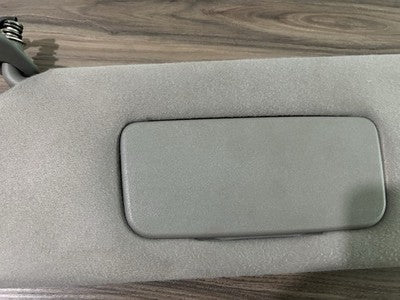 2004-2008 Toyota Solara Driver &amp; Passenger Side Sun Visor Pair Gray