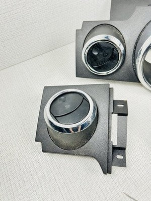 2005-2009 Ford Mustang Dash Cluster Bezel w/ Vents & Trim. Set Of 4. OEM.
