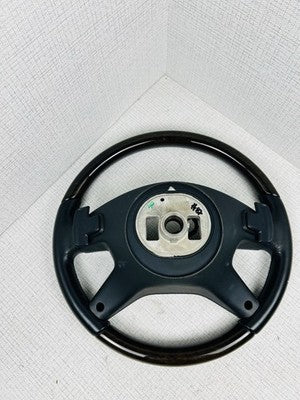 12-16 Mercedes X166 GL450 ML550 Driver Steering Wheel Wood w/Paddle Shifters OEM