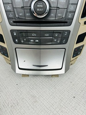 Dash AM FM Radio Stereo Control Panel Trim Bezel Cadillac CTS 2008-2013 OEM