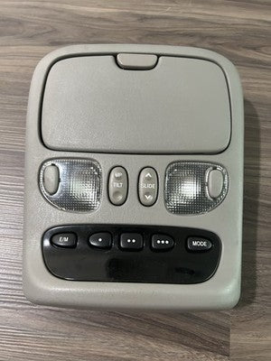 Toyota Sequoia Overhead Console Dome Map Light Gray OEM 2001–2007 83290-0C011