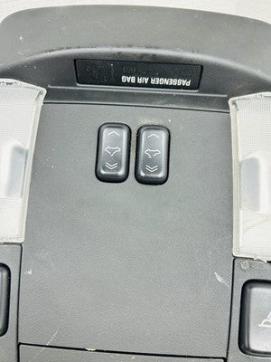 2006-2011 Cadillac DTS Overhead Console Map Lights Sunroof Switch Homelink Shale OEM