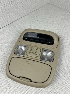 2004-2010 Toyota Sienna Overhead Roof Console Interior Dome Light Beige OEM