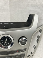08-13 Cadillac CTS Dash AM FM Radio Stereo Control Panel Trim Bezel Silver B44