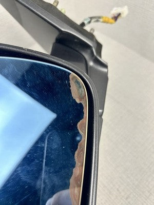 2007 2008 Acura TL Left Driver Side View Door Mirror Turn Signal OEM Gray NH737M