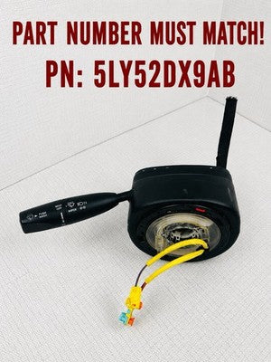 2011-2014 Chrysler 300 Column Turn Signal Wiper Switch W/Cover OEM 5LY50DX9 AB
