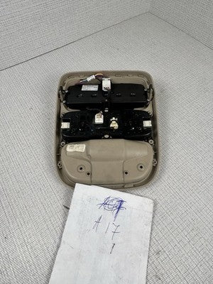 2004-2010 Toyota Sienna Overhead Roof Console Interior Dome Light Beige OEM