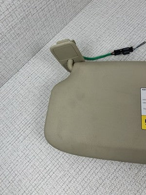 2010 2011 2012 VOLVO XC60 SUN VISOR RIGHT PASSENGER SIDE TAN 30653404 OEM 11-13