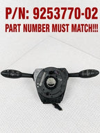 2007–2015 MINI Cooper Steering Column Turn Signal Wiper Switch OEM 9253770-02