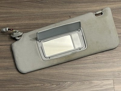 2007-2012 Acura RDX Sun Visor Left Driver Side Cloth OEM Gray Original