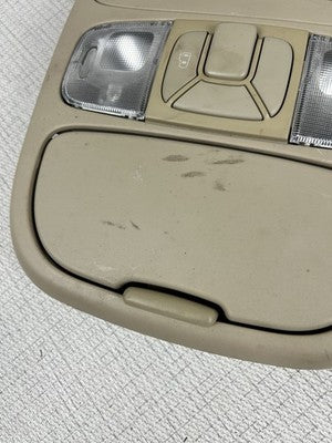 2004-2010 Toyota Sienna Overhead Roof Console Interior Dome Light Beige OEM