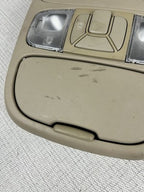 2004-2010 Toyota Sienna Overhead Roof Console Interior Dome Light Beige OEM
