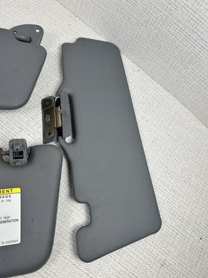 2000-2006 Toyota Tundra Driver Passenger Left Right Sun Visor SET OEM Blue/Gray