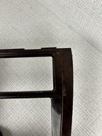 2001-2004 Nissan Pathfinder QX4 Wood Grain Center Dash Radio Bezel Trim Panel
