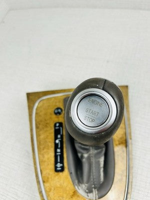03-09 Mercedes W211 E350 Shift Knob Boot Shifter Bezel KEYLESS GO Wood Trim OEM