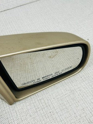 94-99 Cadillac Deville Passenger Side Right Mirror Door Exterior Rear View Gold