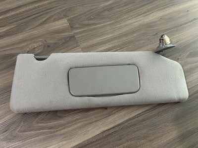 2004-2008 Toyota Solara Driver &amp; Passenger Side Sun Visor Pair Gray