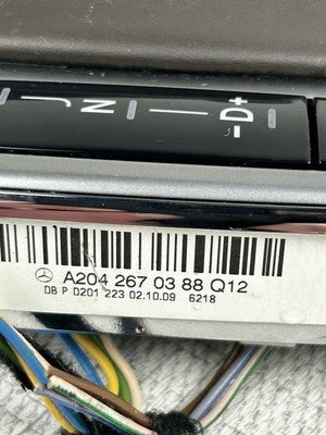 Mercedes C300 W204 Automatic Shift Knob Boot Base Trim 2008-2014 OEM