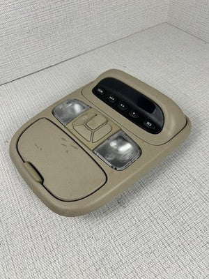 2004-2010 Toyota Sienna Overhead Roof Console Interior Dome Light Beige OEM