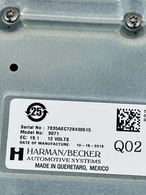 A1669006710 Mercedes Benz ML GLE GL Harman Becker Audio System Amplifier 2013-16