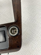 2001-2004 Nissan Pathfinder QX4 Wood Grain Center Dash Radio Bezel Trim Panel