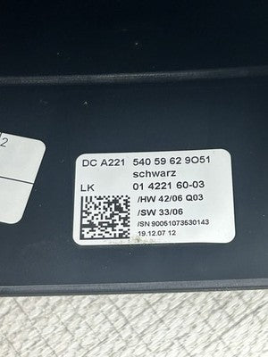 2010–2013 Mercedes W221 S550 CL550 Steering Column Switch OEM A2125405962