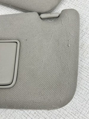 Sun Visor Set Nissan Sentra Gray Cloth w/ Vanity Mirror OEM 2013–2019