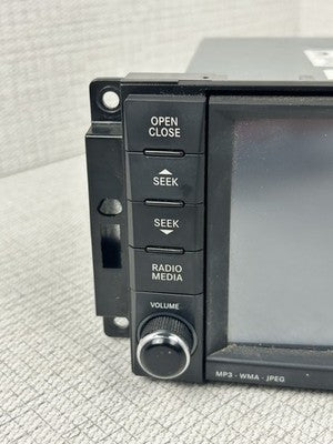 2008-2009 Jeep Dodge Chrysler Touchscreen Radio DVD REN P05064758AC