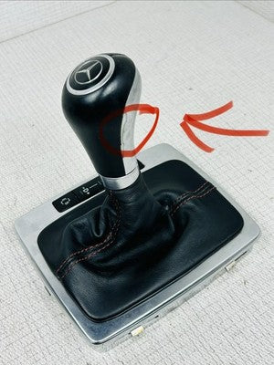 Mercedes C300 W204 Automatic Shift Knob Boot Base Trim 2008-2014 OEM
