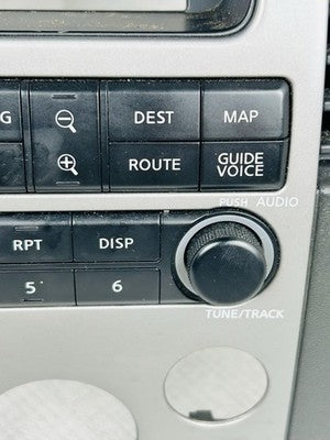 05 06 07 Nissan Pathfinder Radio Navigation Climate Control Console Bezel Trim