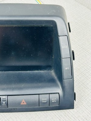 Toyota Prius Hybrid 2006-2009 Radio Dash Info Display 86110-47081 Non-Navigation