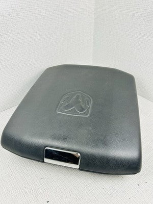 2009-2018 DODGE RAM 1500 2500 CENTER CONSOLE STORAGE ARMREST LID BLACK 12V OEM