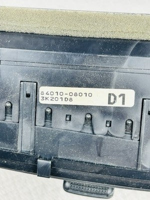 Heater A/c Control Toyota Sienna 06 07 08 09 10 AC Temperature Switch Manual
