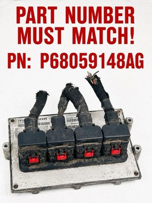2011 Jeep Grand Cherokee 5.7L Engine Control Module ECU ECM 68059148AG OEM