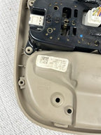 2004-2010 Toyota Sienna Overhead Roof Console Interior Dome Light Beige OEM