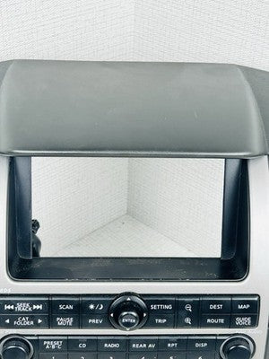 05 06 07 Nissan Pathfinder Radio Navigation Climate Control Console Bezel Trim
