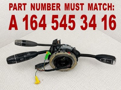2006-2013 Mercedes GL W164 X164 Mercedes GL450 Steering Column Switch A1645453416