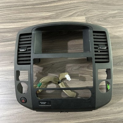 Nissan Pathfinder Center Dash Radio AC Vent Bezel OEM Graphite 2008–2012
