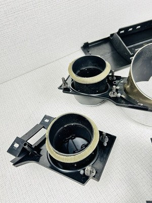 2005-2009 Ford Mustang Dash Cluster Bezel w/ Vents & Trim. Set Of 4. OEM.