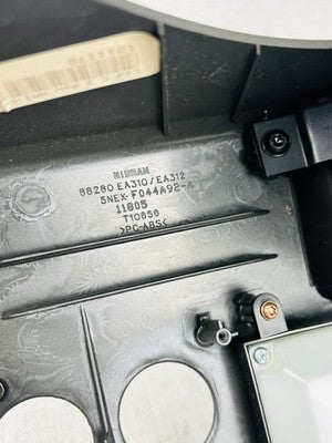 05 06 07 Nissan Pathfinder Radio Navigation Climate Control Console Bezel Trim