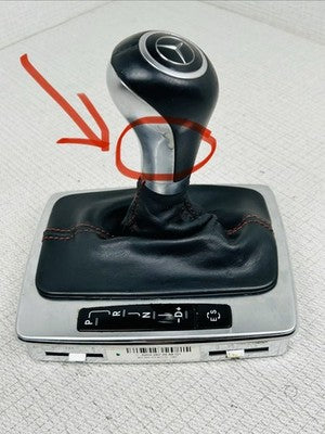 Mercedes C300 W204 Automatic Shift Knob Boot Base Trim 2008-2014 OEM