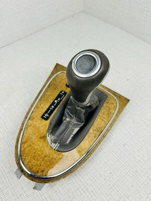 03-09 Mercedes W211 E350 Shift Knob Boot Shifter Bezel KEYLESS GO Wood Trim OEM