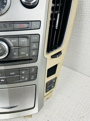 Dash AM FM Radio Stereo Control Panel Trim Bezel Cadillac CTS 2008-2013 OEM